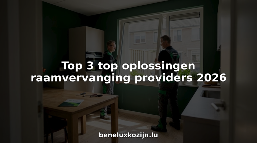 In de lichte woonkamer wordt een nieuw raam geplaatst door vakmensen.